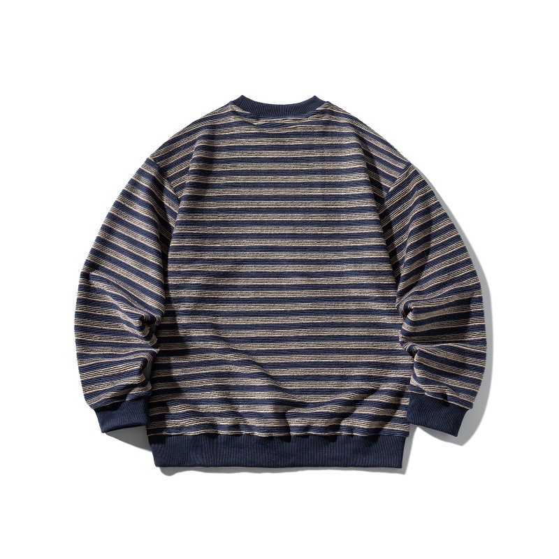 Gender Neutral Letter Print Oversized Crewneck Sweatshirt