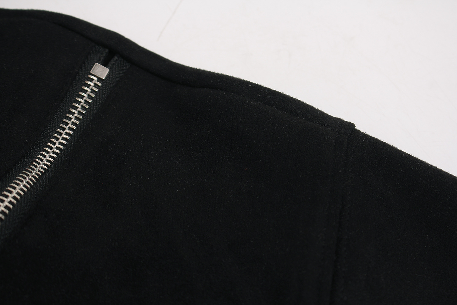 Men Boxy Retro Zip Hood Sweater