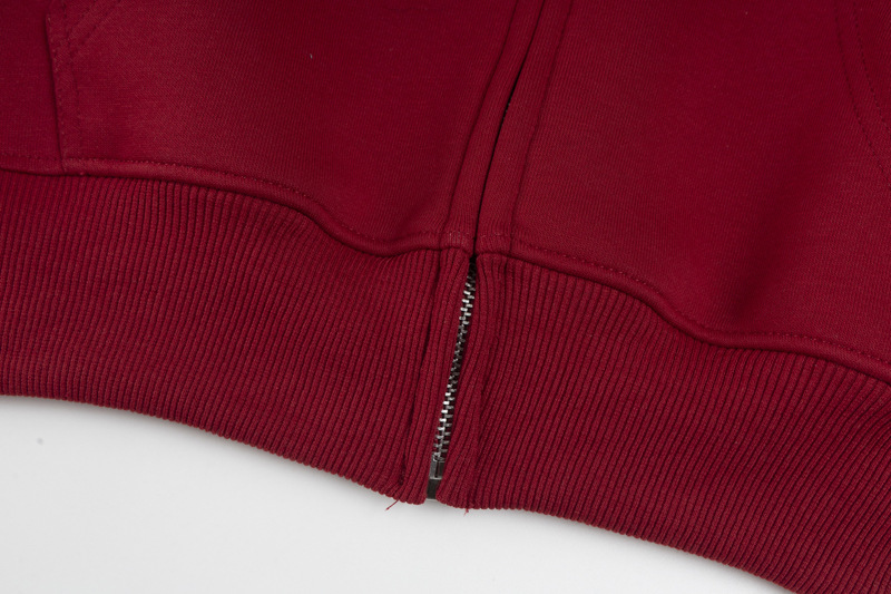 Urban Cotton Letter Print Cropped Long Sleeve Cardigan