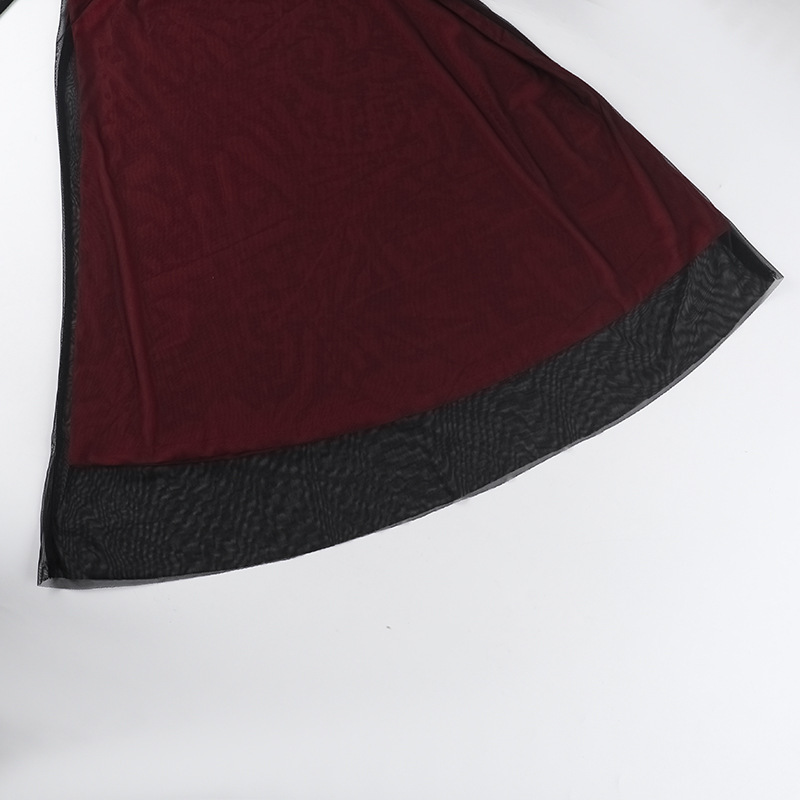 Asymmetric Neckline Three Quarter Sleeve Spandex Pencil Dress