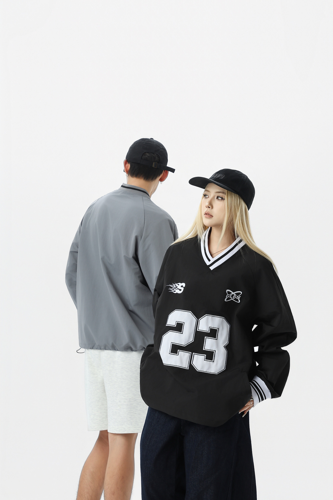 Vintage Athletic Loose Fit Sweatshirt