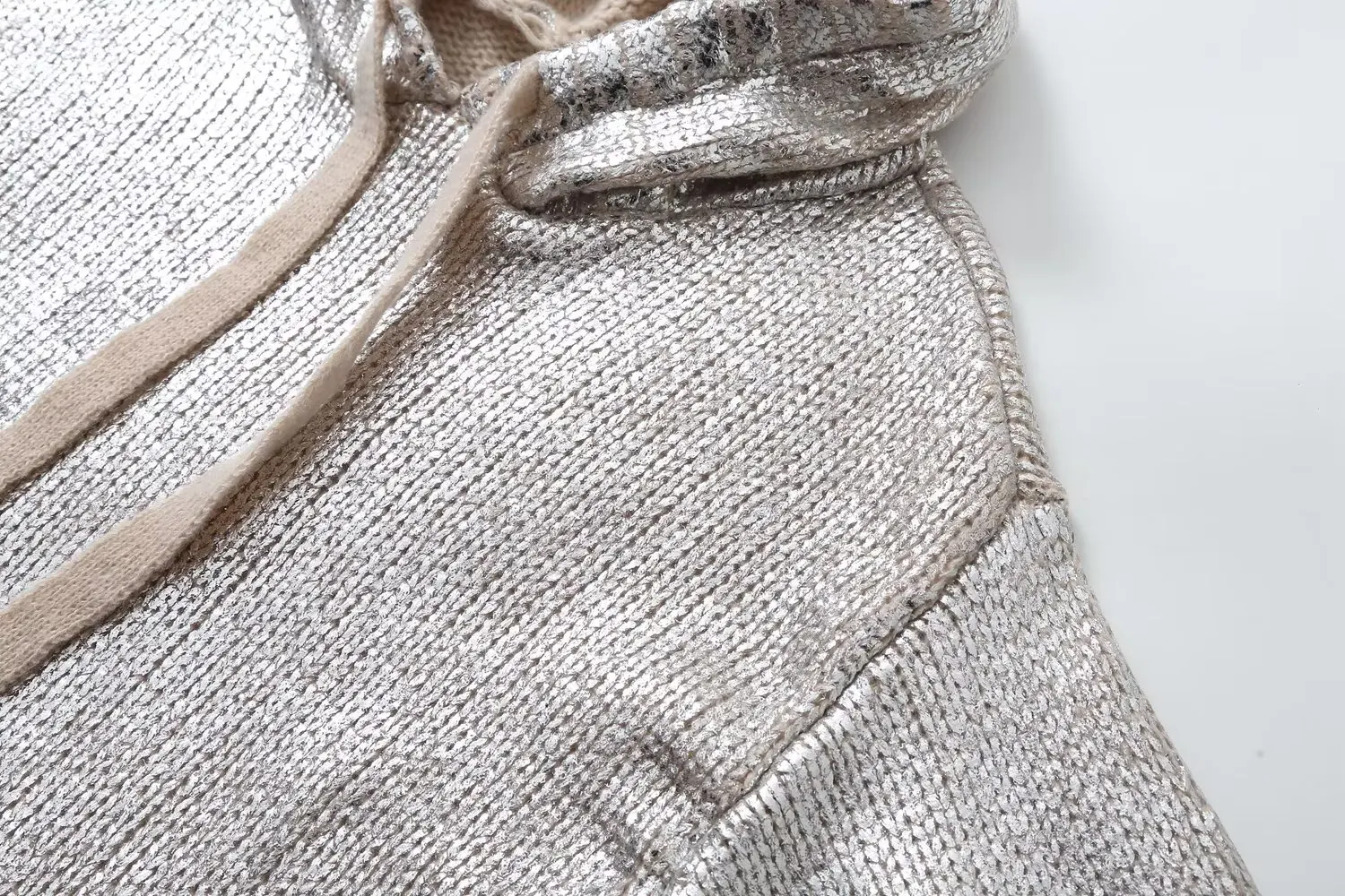 Oversized Polyester Hoodie For Ladies