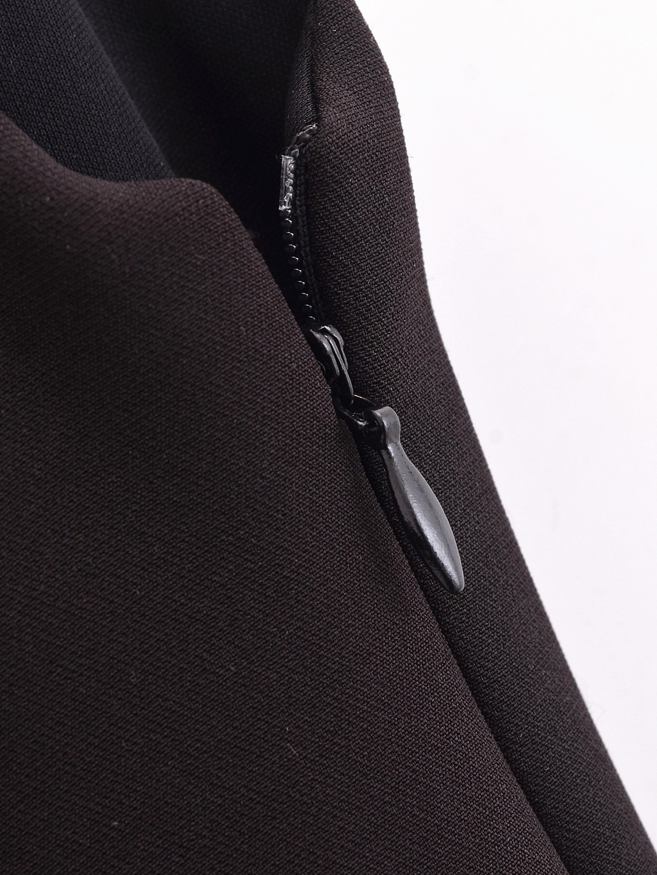 Sleeveless Solid Contemporary Flared Hem Tie Top