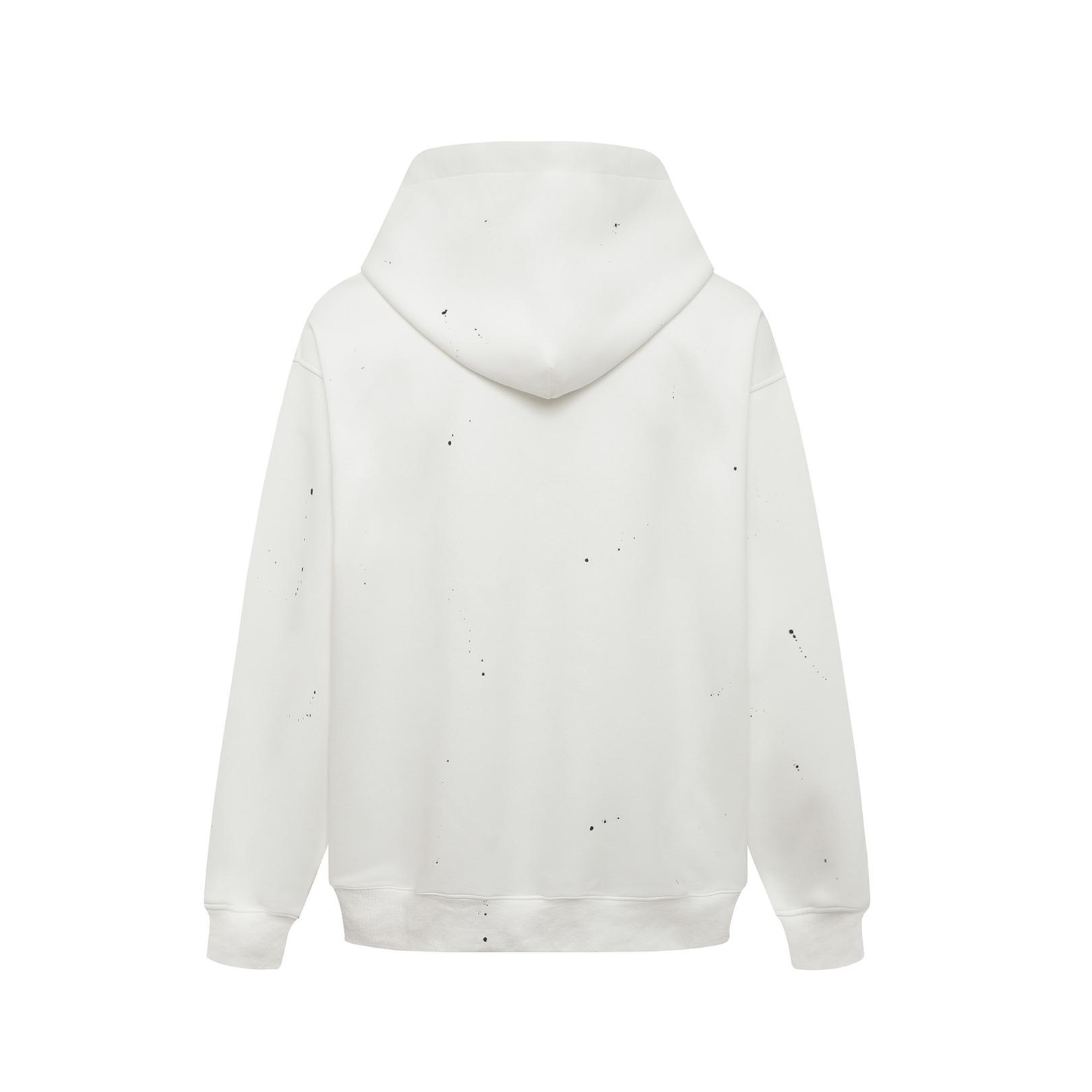 Net Script Splatter Hoodie