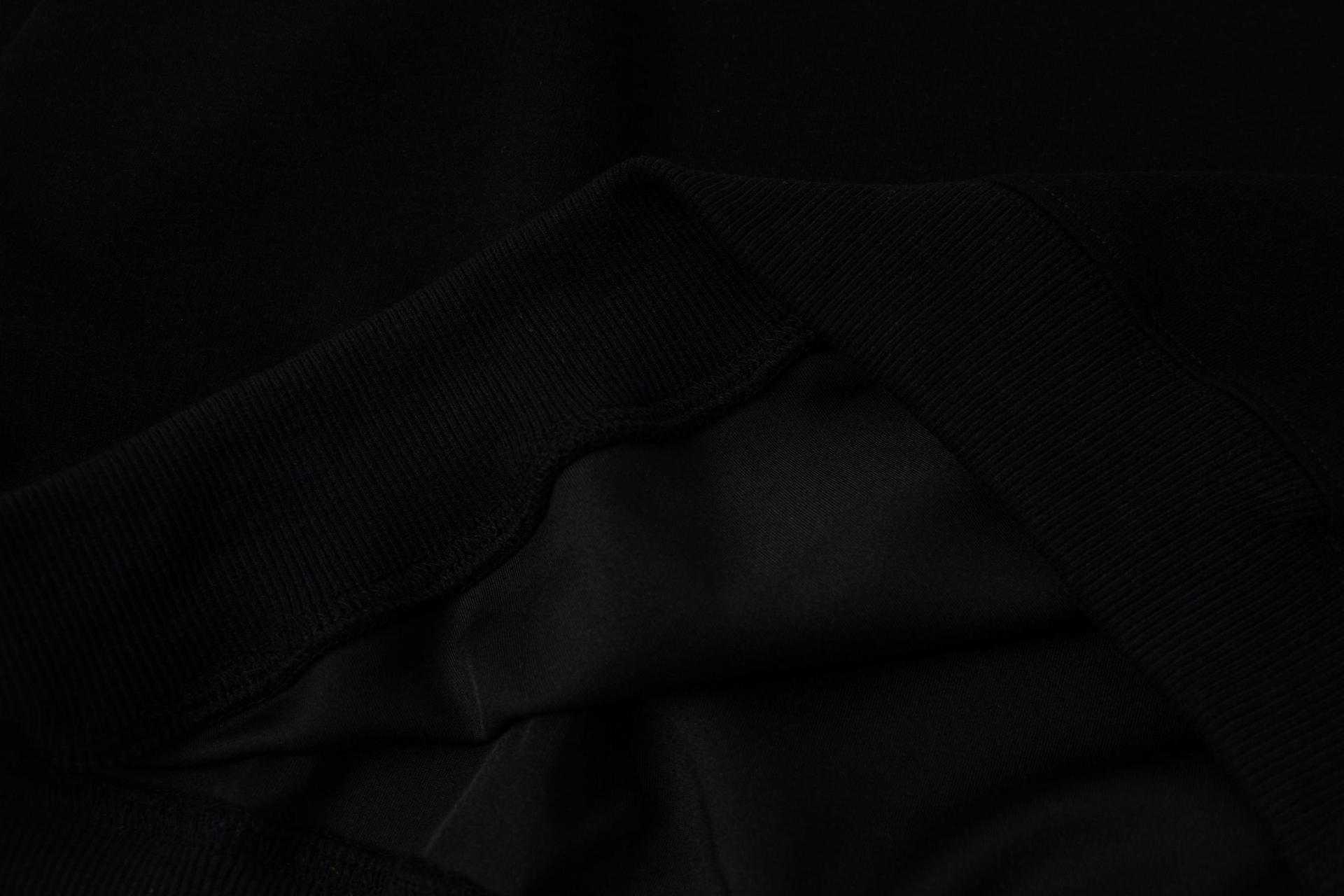 Dimensional Winged Flame Studded Hoodie