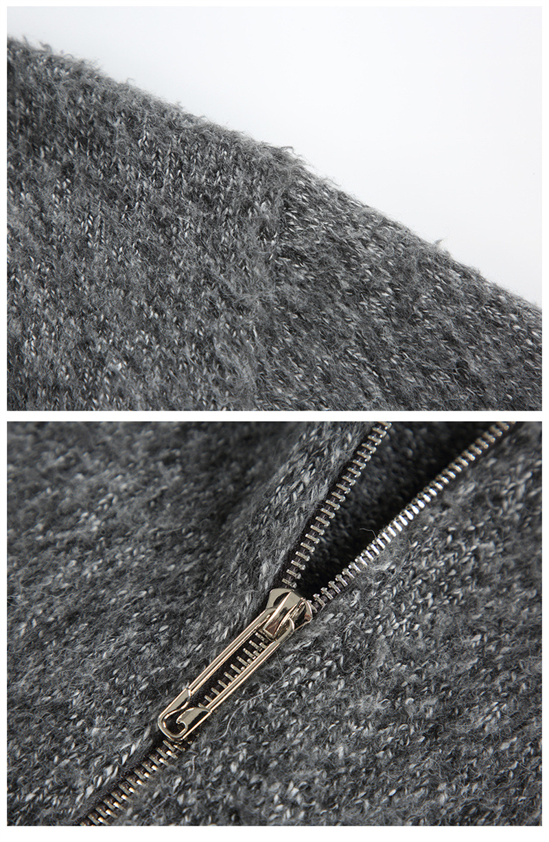 Japanese Workwear Oversized Hood Cardigan