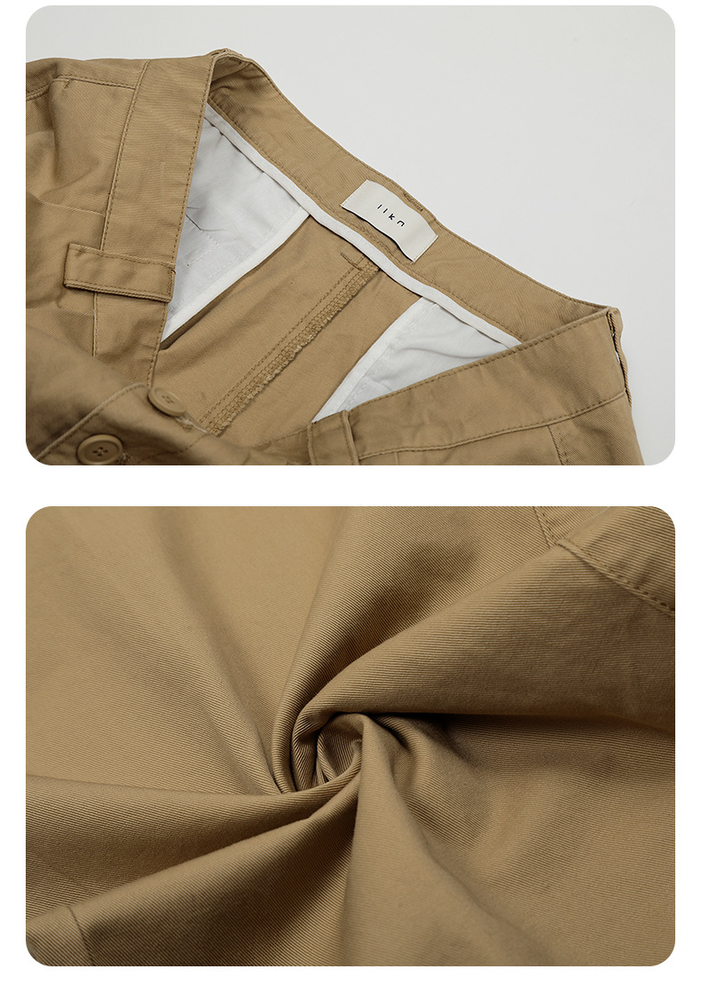 Retro Snap Button Design Oversized Wide Leg Slimming Loose Long Pants