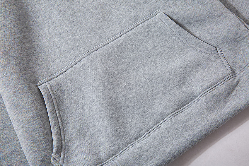 Ladies Loose Fit Long Sleeve Patterned Hoodie