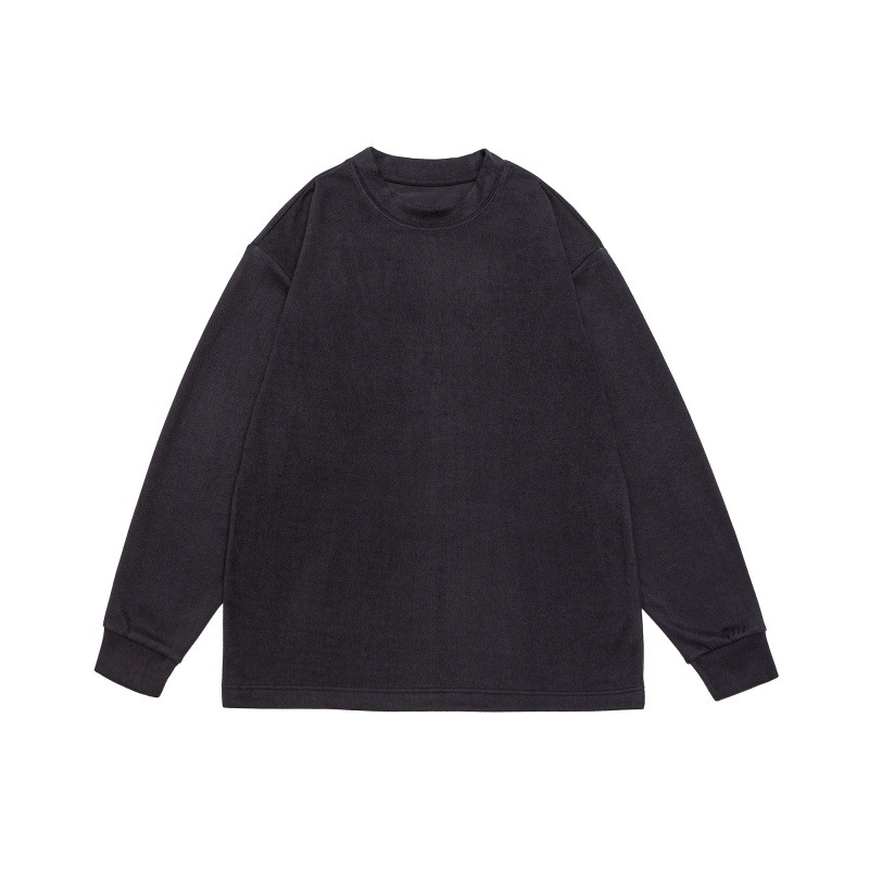 Plain Relaxed Full Arm Crew T-Shirt