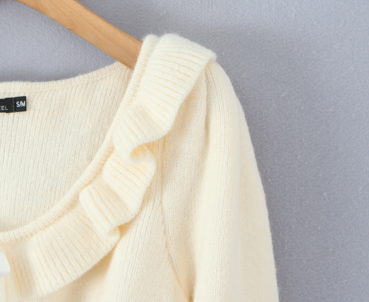 Business Long Sleeve Knot Detail Sweater
