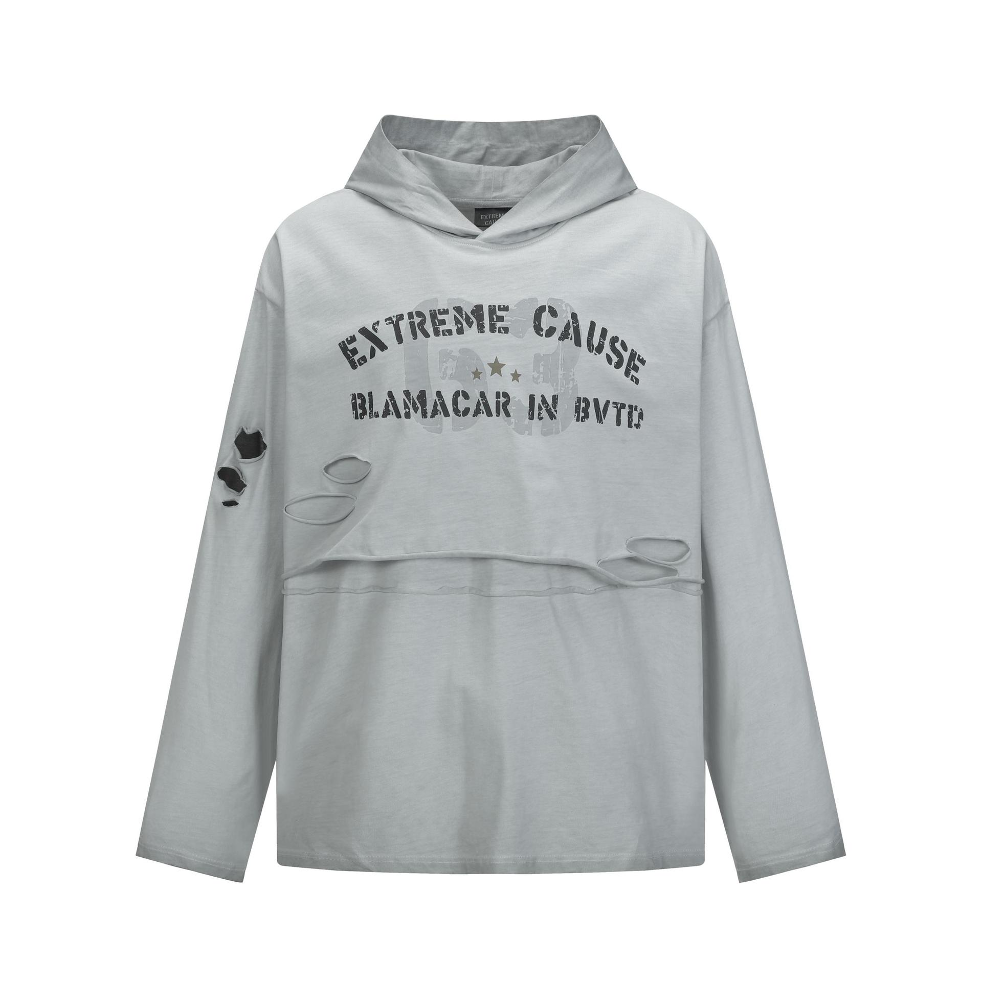 Cotton Vintage Graphic Unisex Hoodie