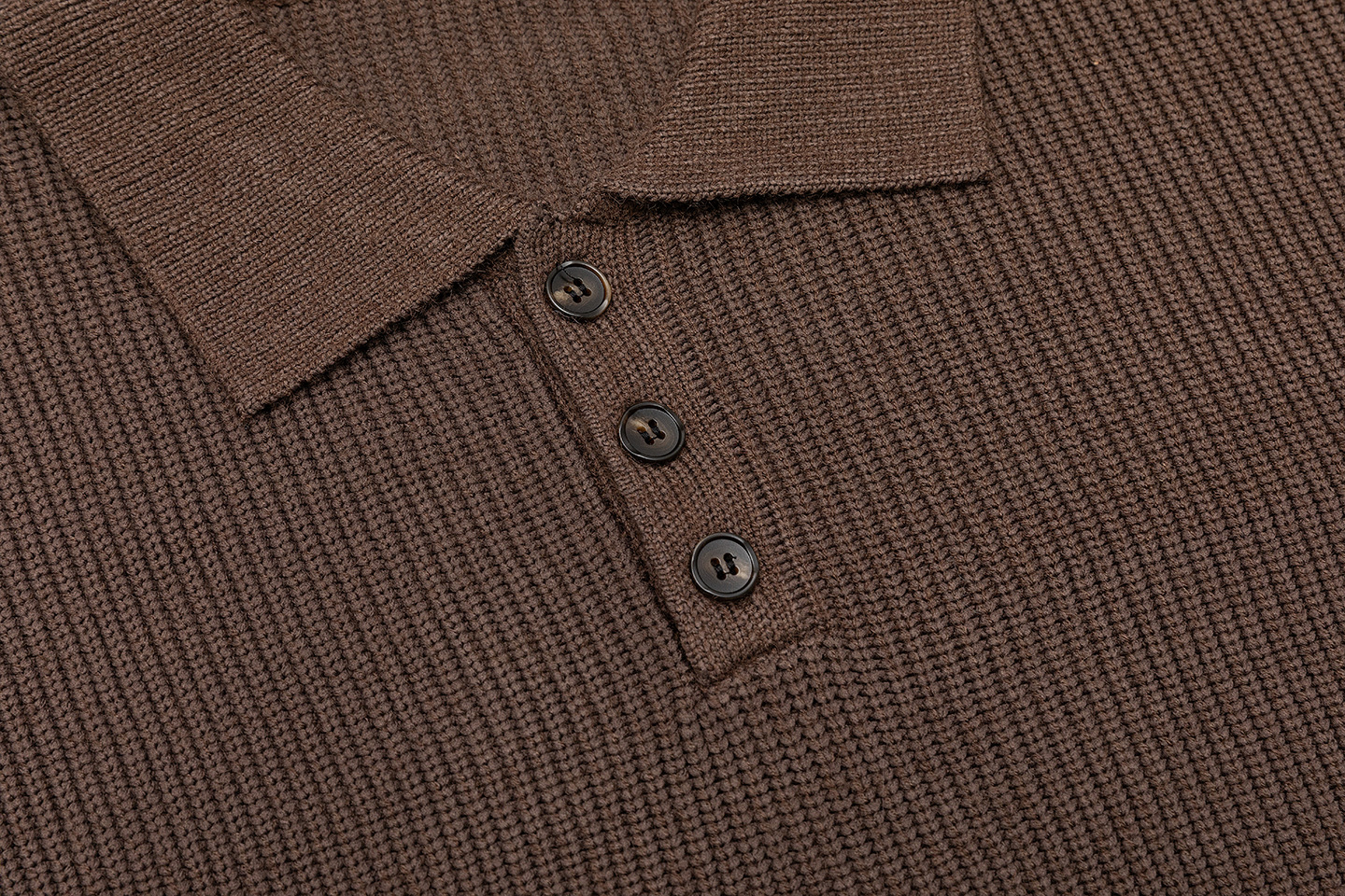 Man's Plain Polyester Pullover Sweater