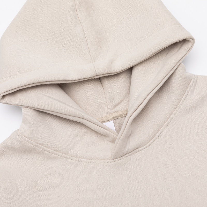 Gender Neutral Oversized Patterned Cotton-Blend Hoodie