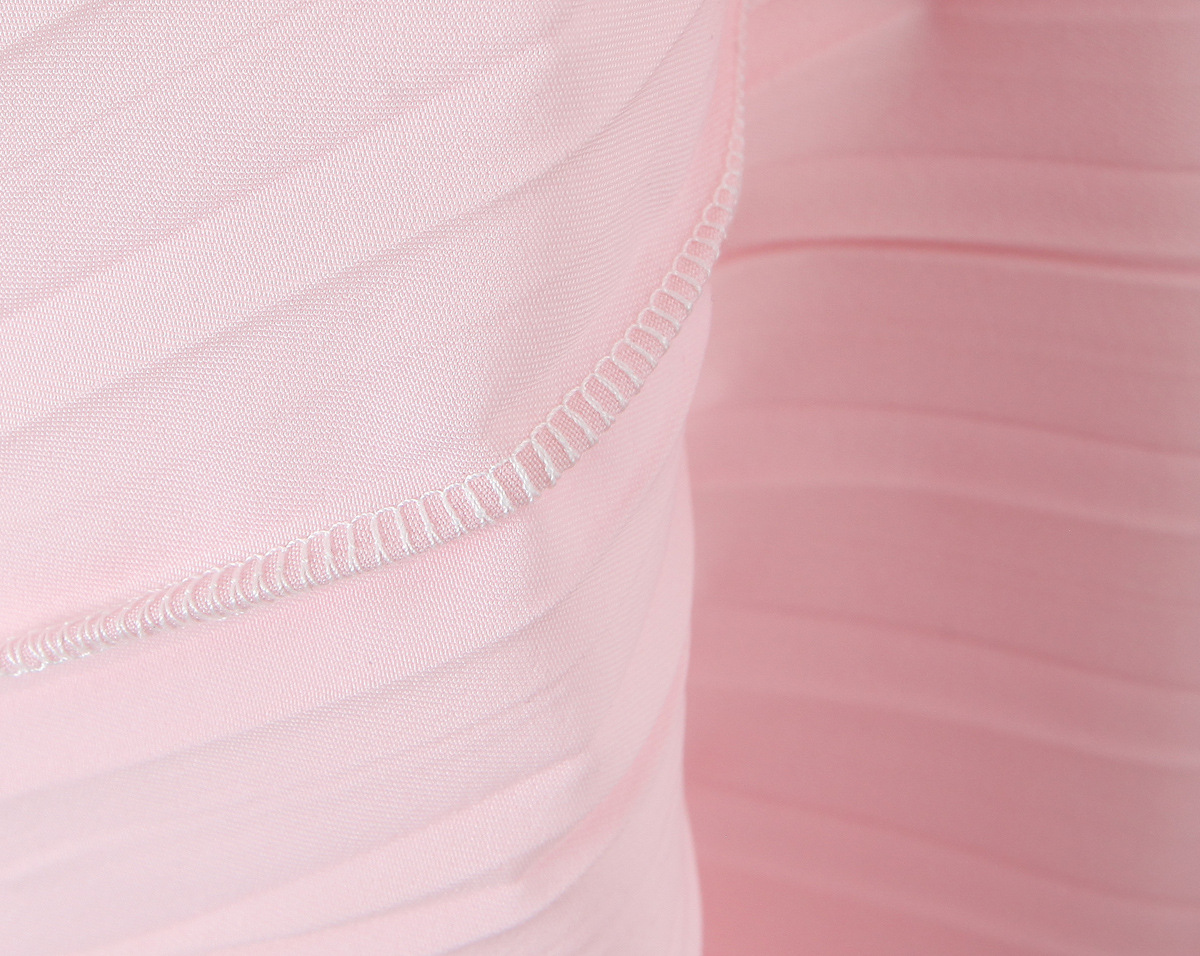 Solid One-Shoulder Sleeveless High-Waist Midi Dress
