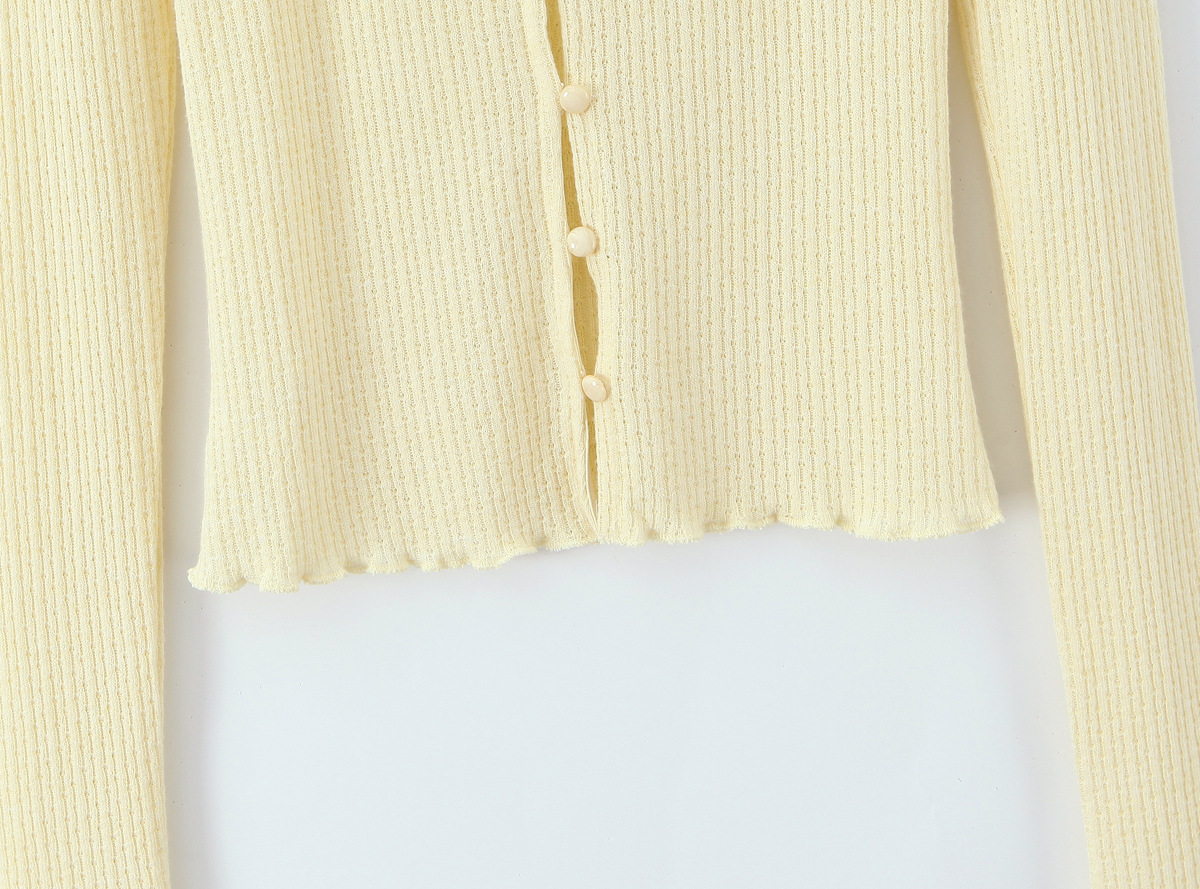 Vintage Butter Polyester Box Neck Full Sleeve Jacket
