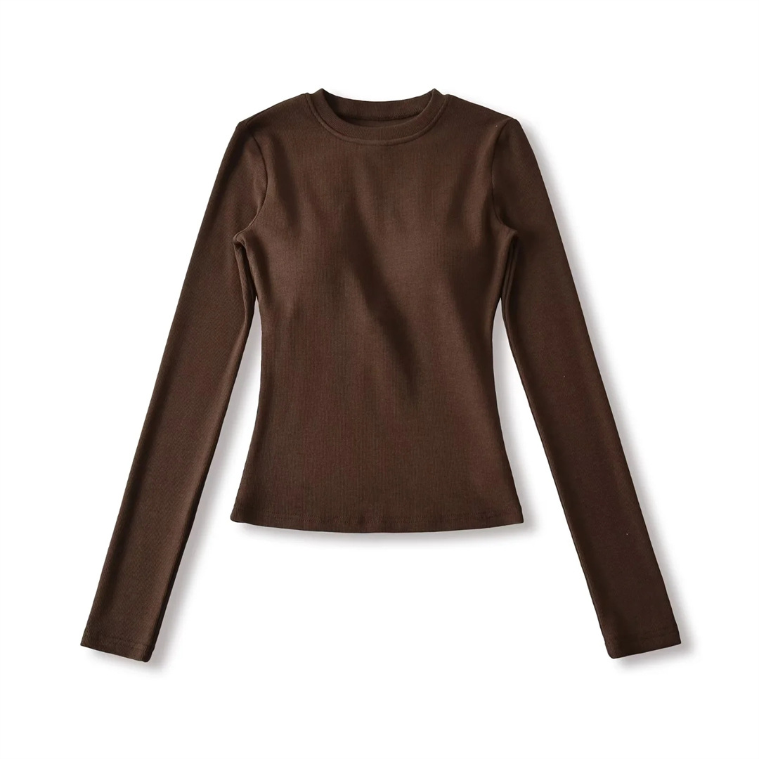 Japanese Crew Quilted Plain Slim-Fit Base-Layer Tee