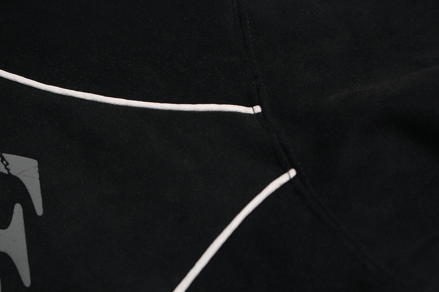 Loose Streetwear Patterned Hood Zipper Sweatshirt
