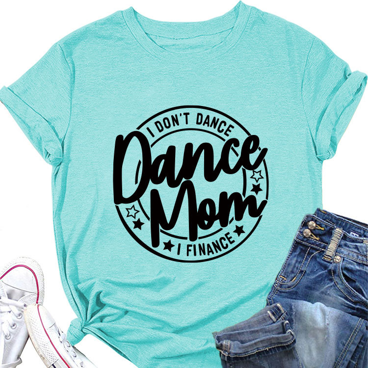 Geometric Pattern Round Neck T-Shirt