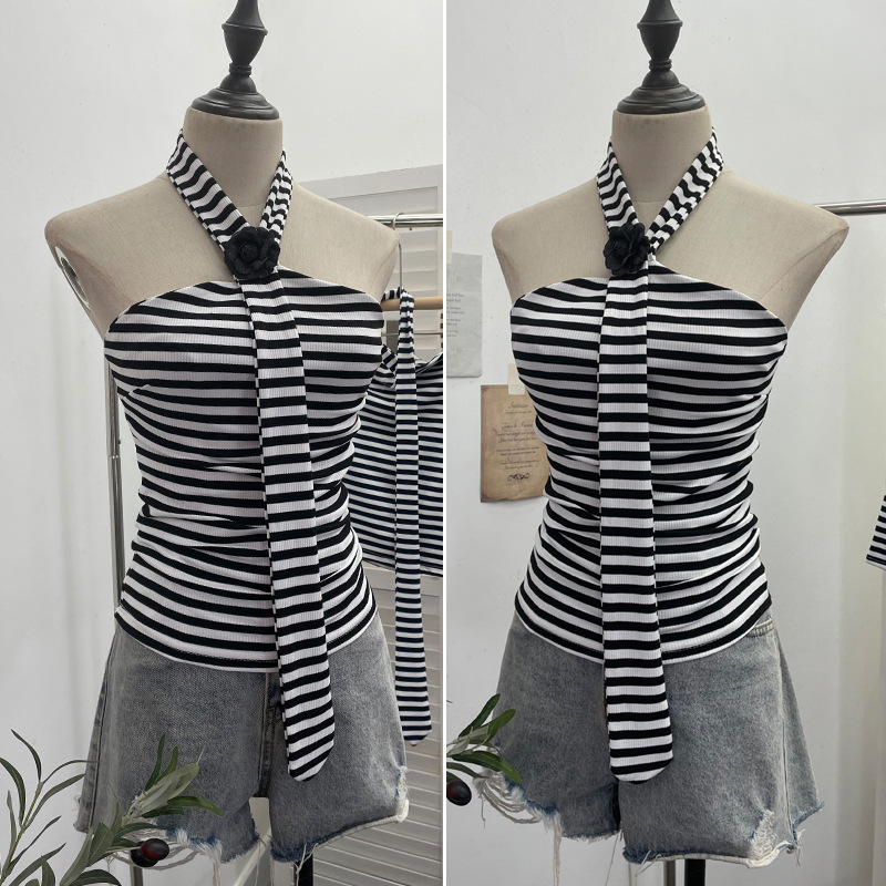 Sexy Slim Fit Halter Blouse