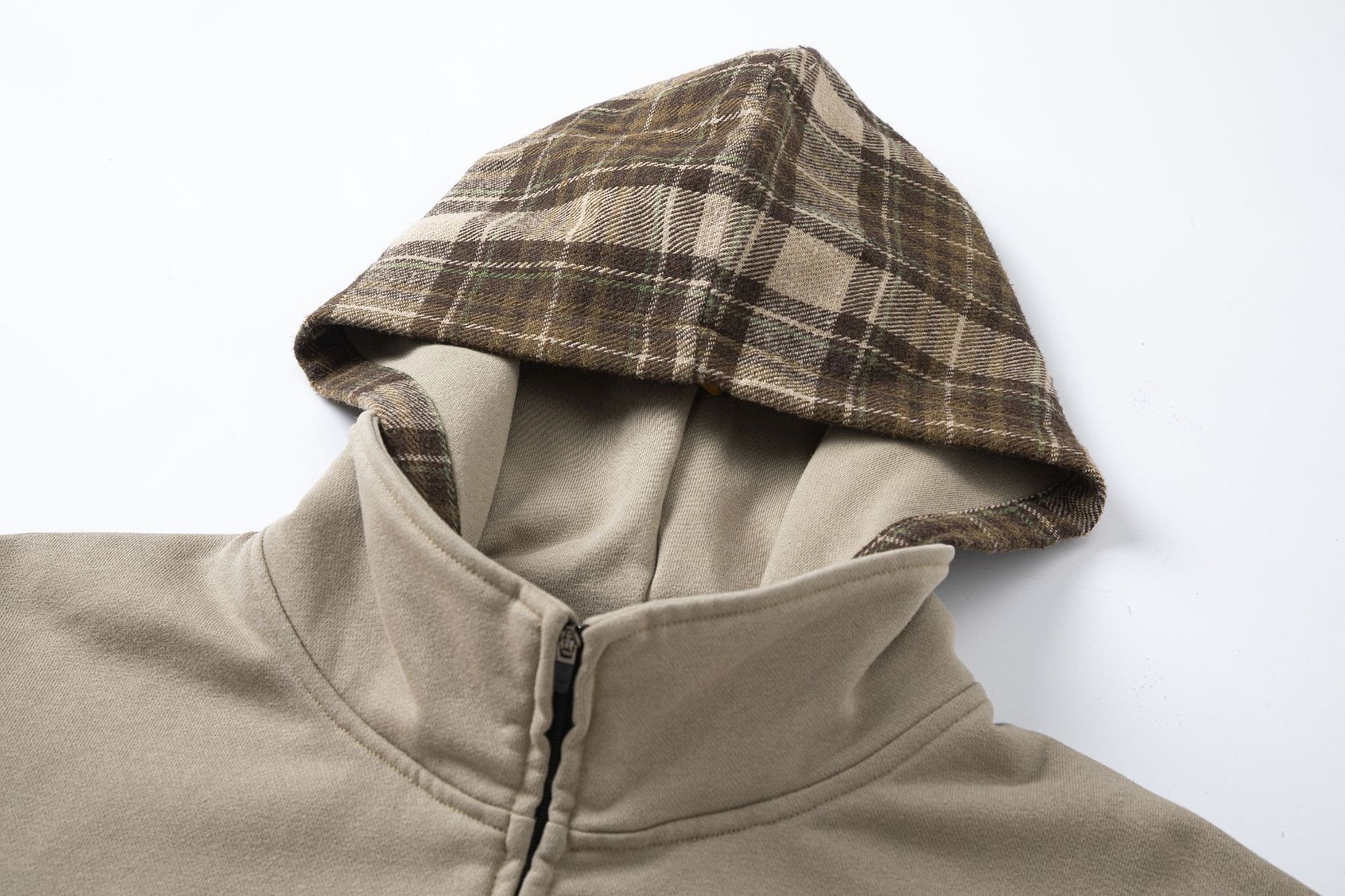 Universal Cotton Urban Contrast Panel Hoodie