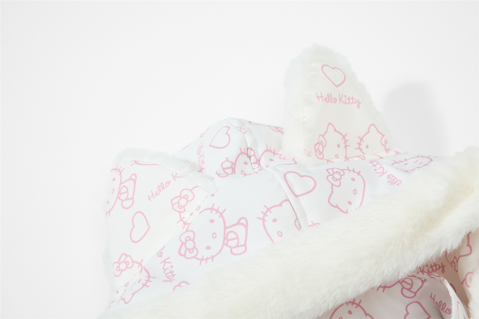 Fleece Collar Hooded Cotton Coat Winter Loose Youthful Thick Warm Outerwear