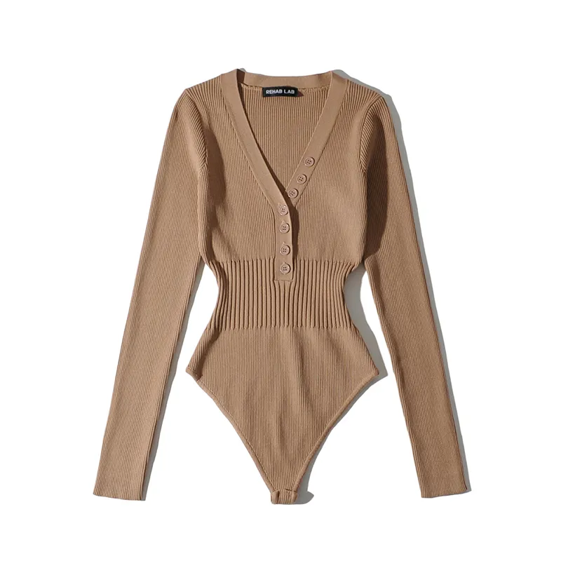 Ladies Cotton Wrist-Length Plunge Snap Stretch-Fitted Body