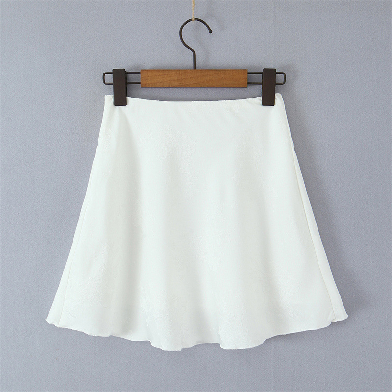 Sleek Ladies' Mini High-Rise Skirt