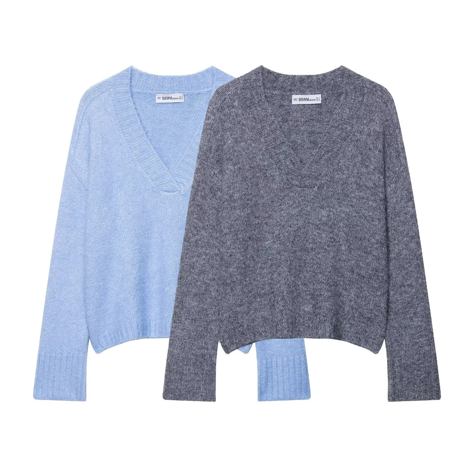 Classic Ladies Wrist-Length Plain Polyester Sweater
