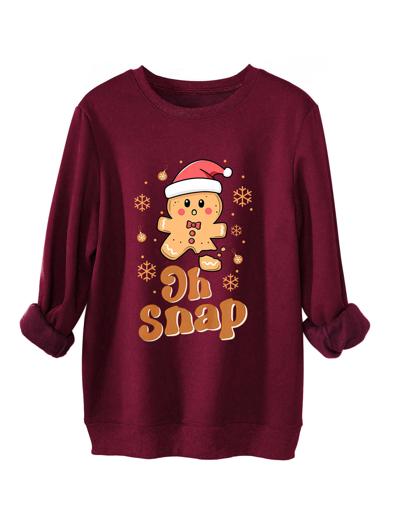 Women's Urban Oversized Cotton Solid Sweatshirt