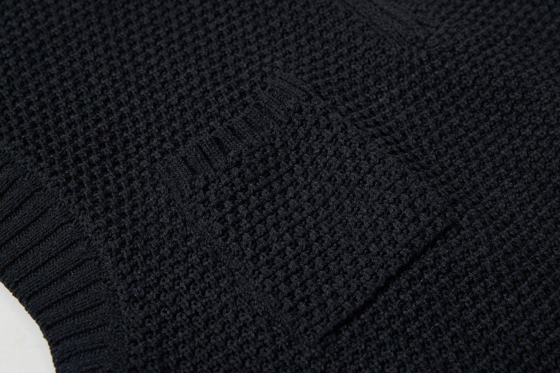 Relaxed Zipper Front Sweater Vest