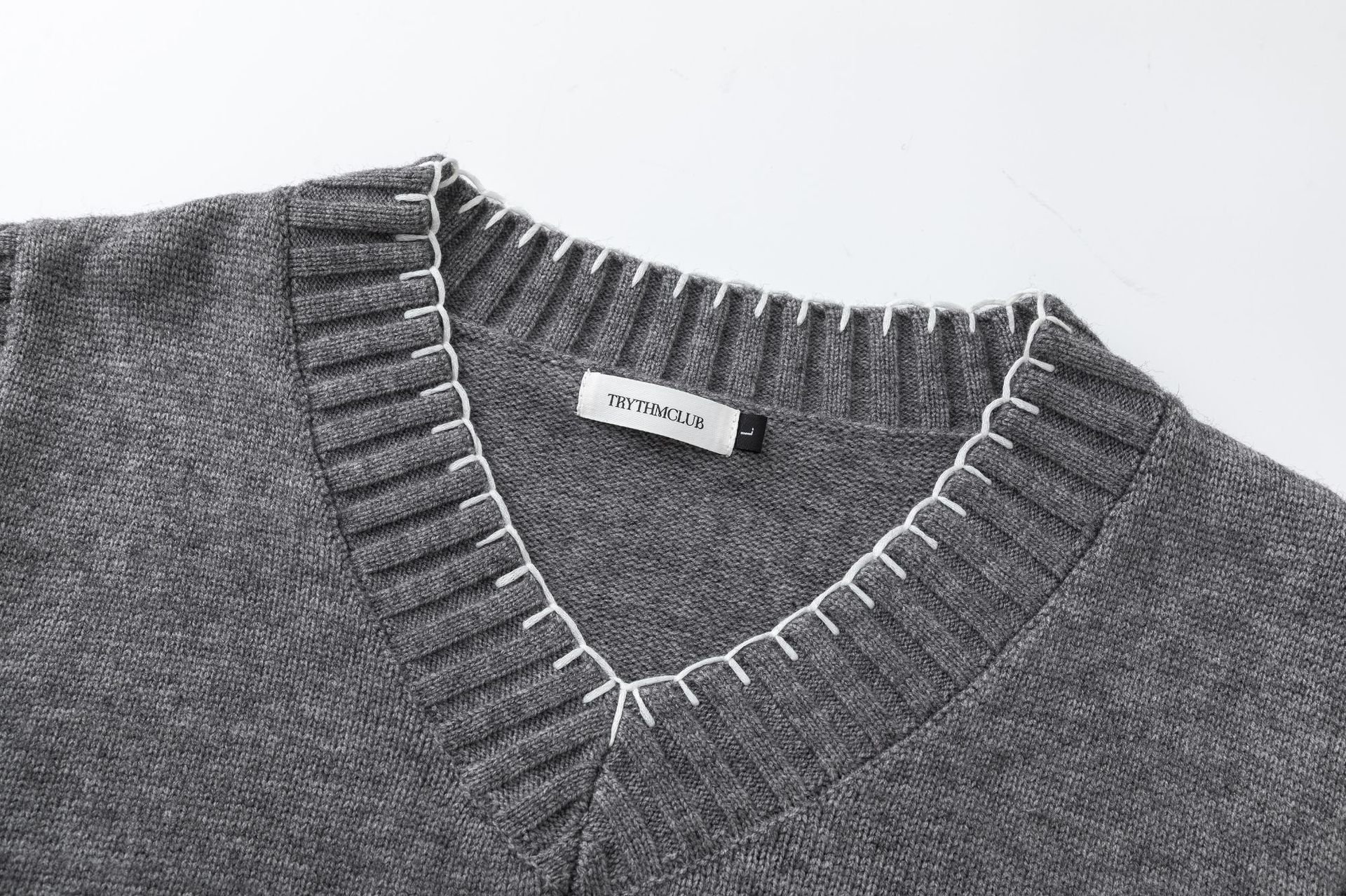 Streetwear Cropped Boxy Blended Vest