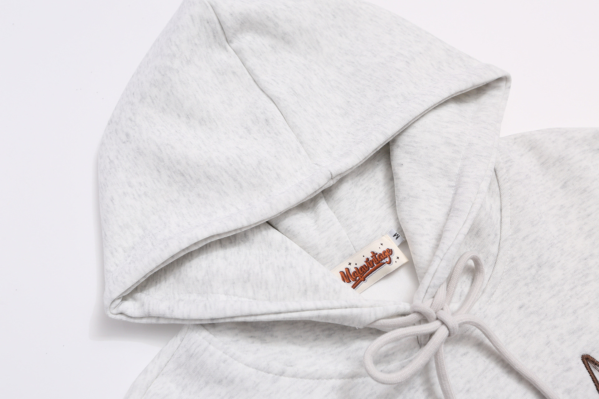 Five pointed star embroidered hooded sweatshirt for men and women