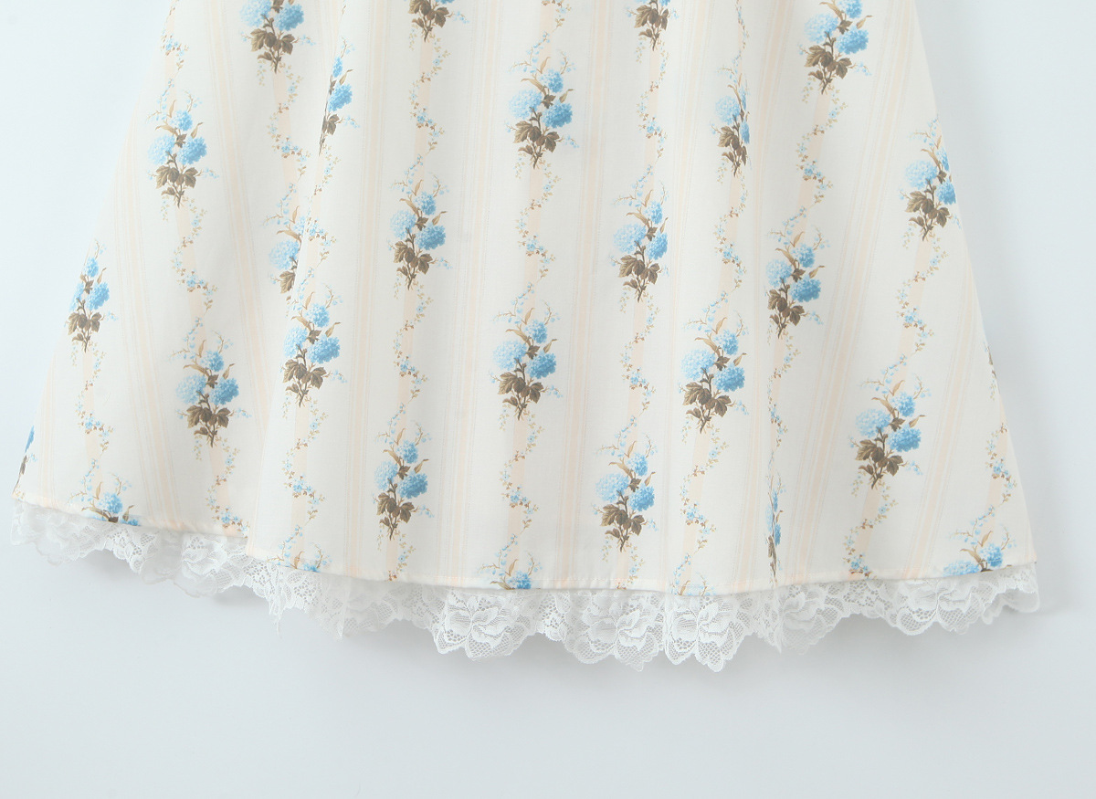 Printed Corset Waist Strapless Dress