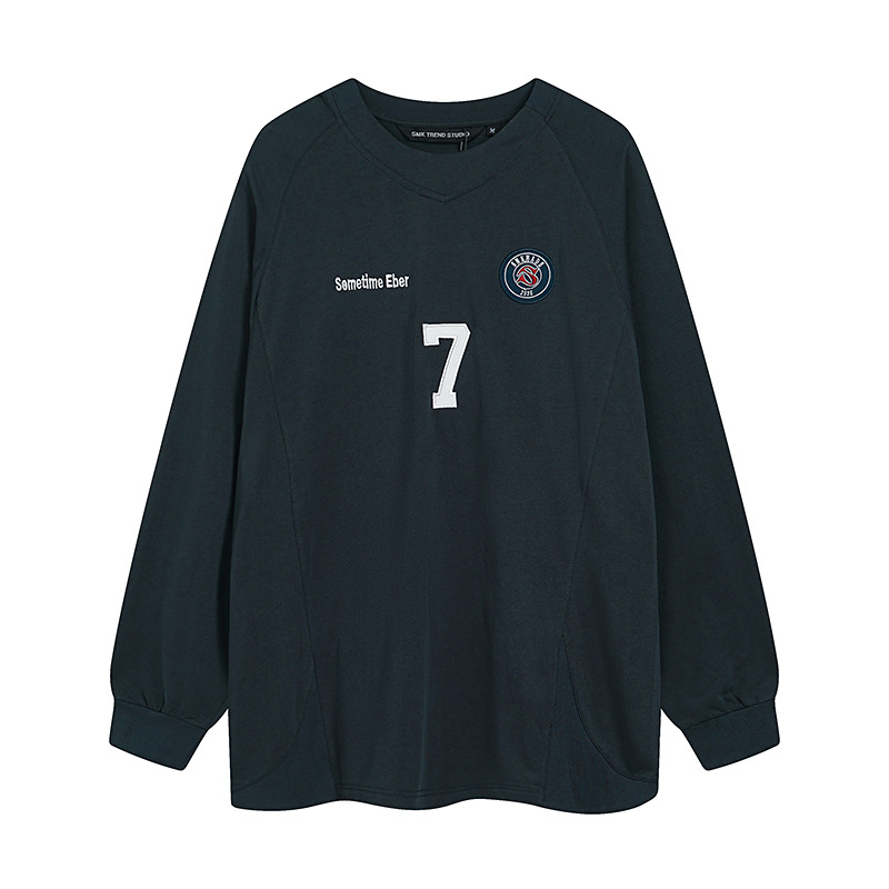 Man's American Retro Embellished Cotton Hood Sweatshirt