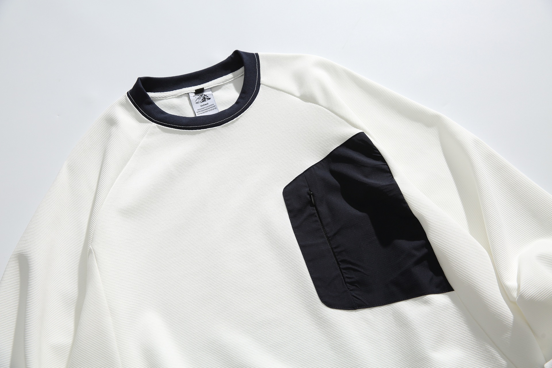 Oversized Retro Letter Print Long Sleeve Hoodie