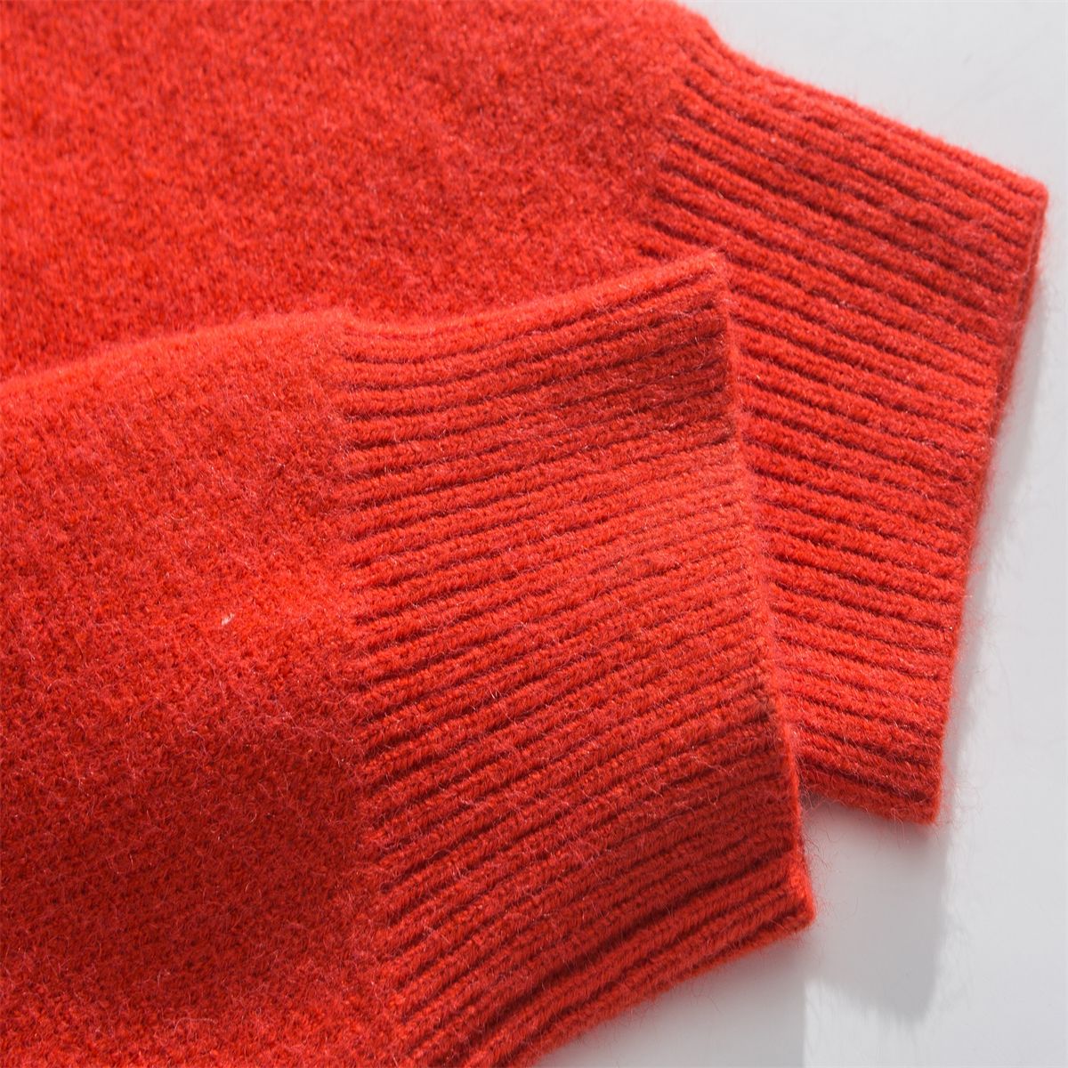 Japanese Workwear Color Block Long Sleeve Sweater