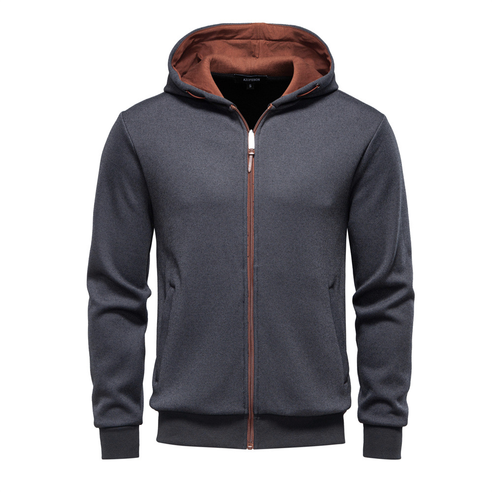Active Polyester Spandex Hood Sweatshirt