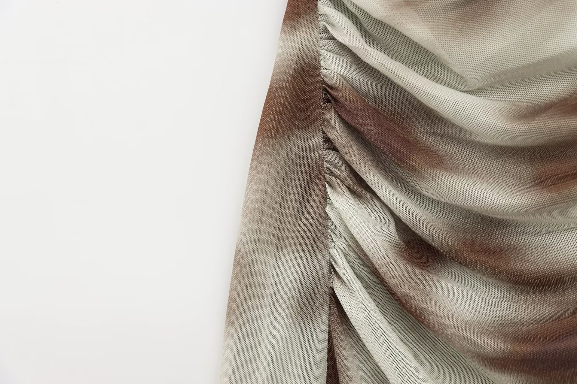 Women's Clothing Pleated Printed Dress