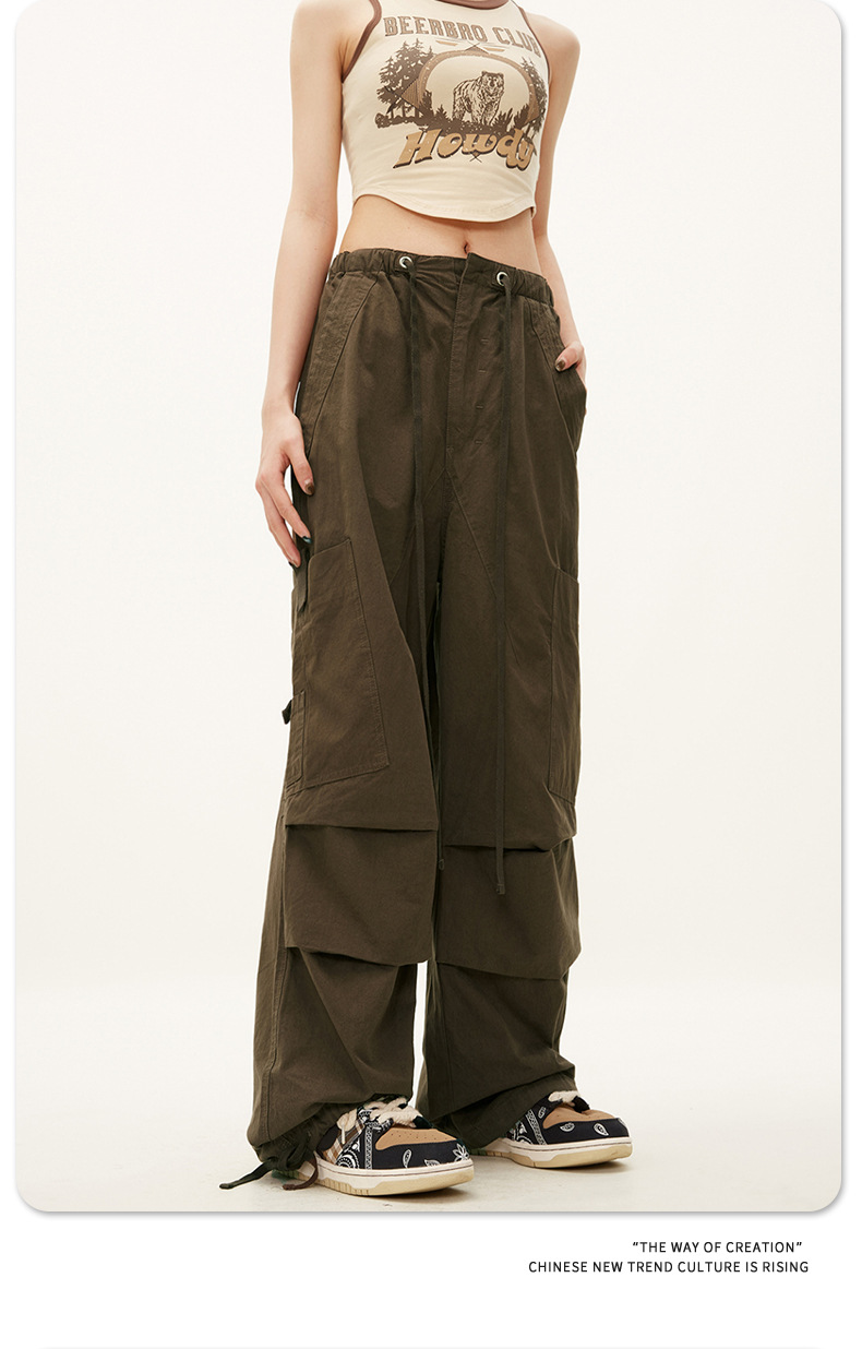 Pants Loose Straight Leg Wide Leg Trousers Cleanfit Casual Pants Wholesale
