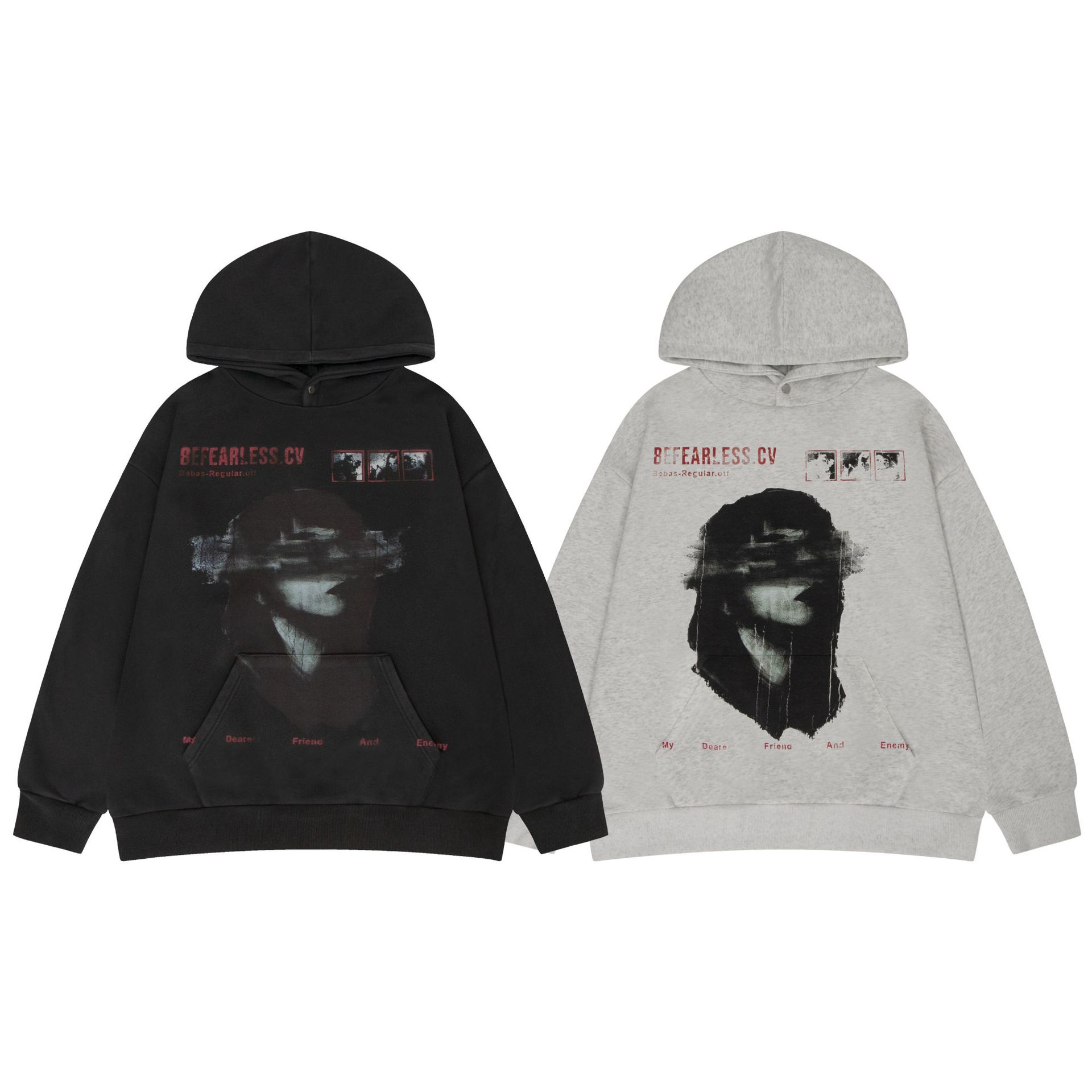Urban Oversized Graphic Hoodie