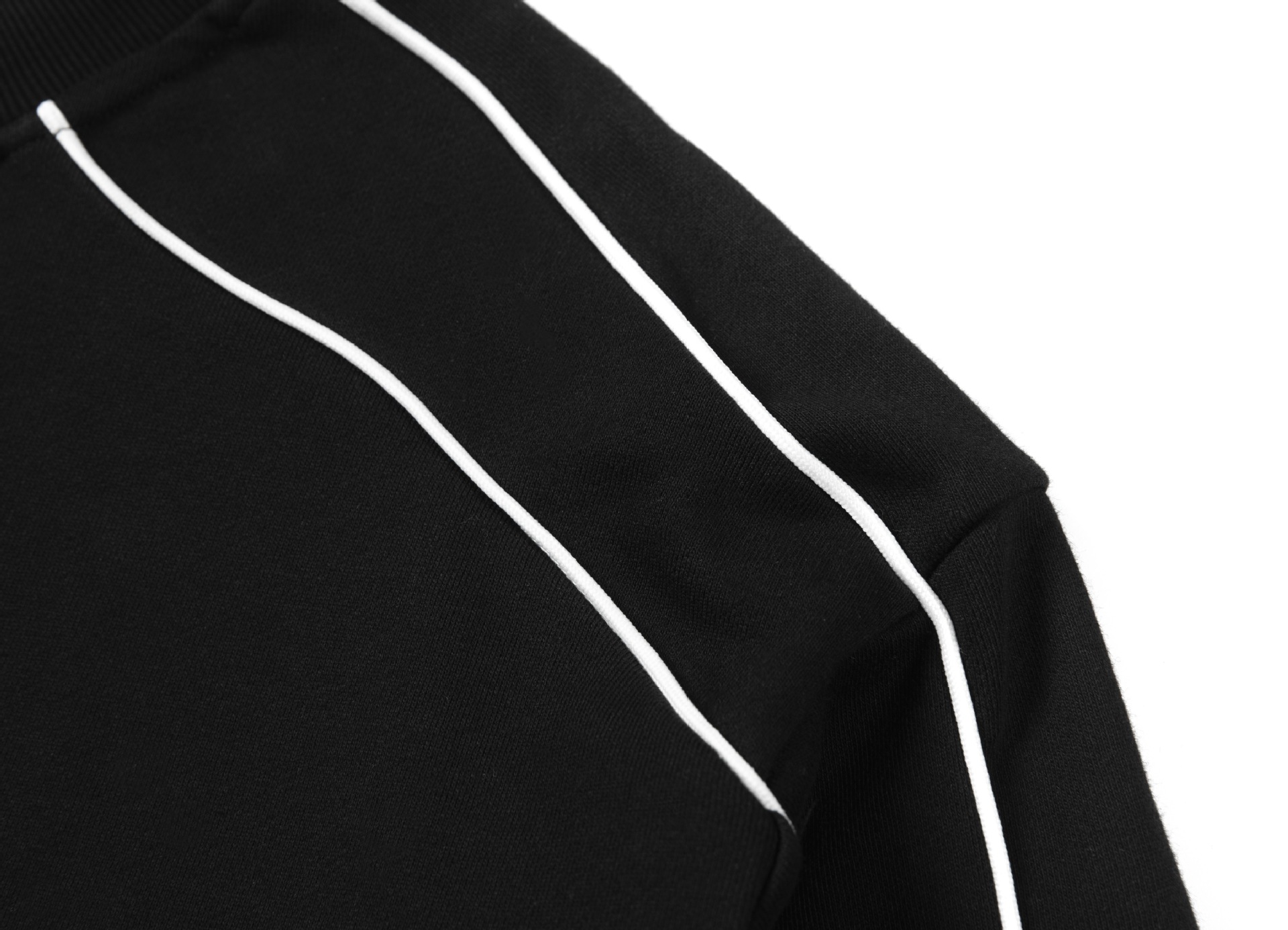 Oversized Vintage Embellished Cotton Blend Crewneck Sweatshirt