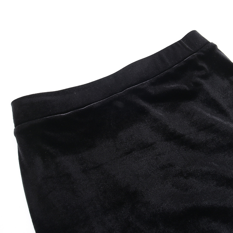 Ladies' Everyday Natural Waist Plain Polyester Mini Skirt