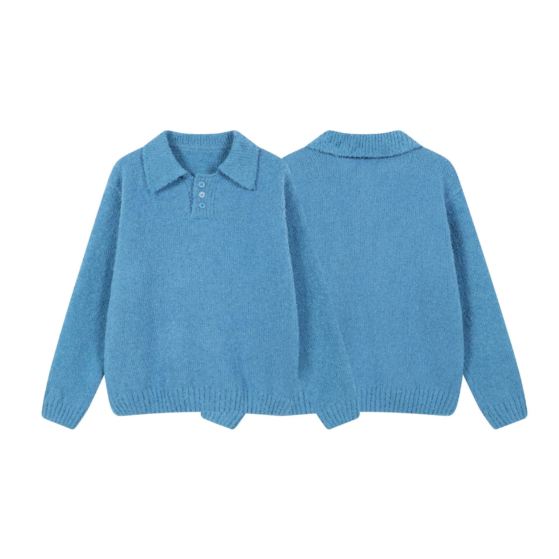 American Trend Loose Fit Long Sleeve Sweater