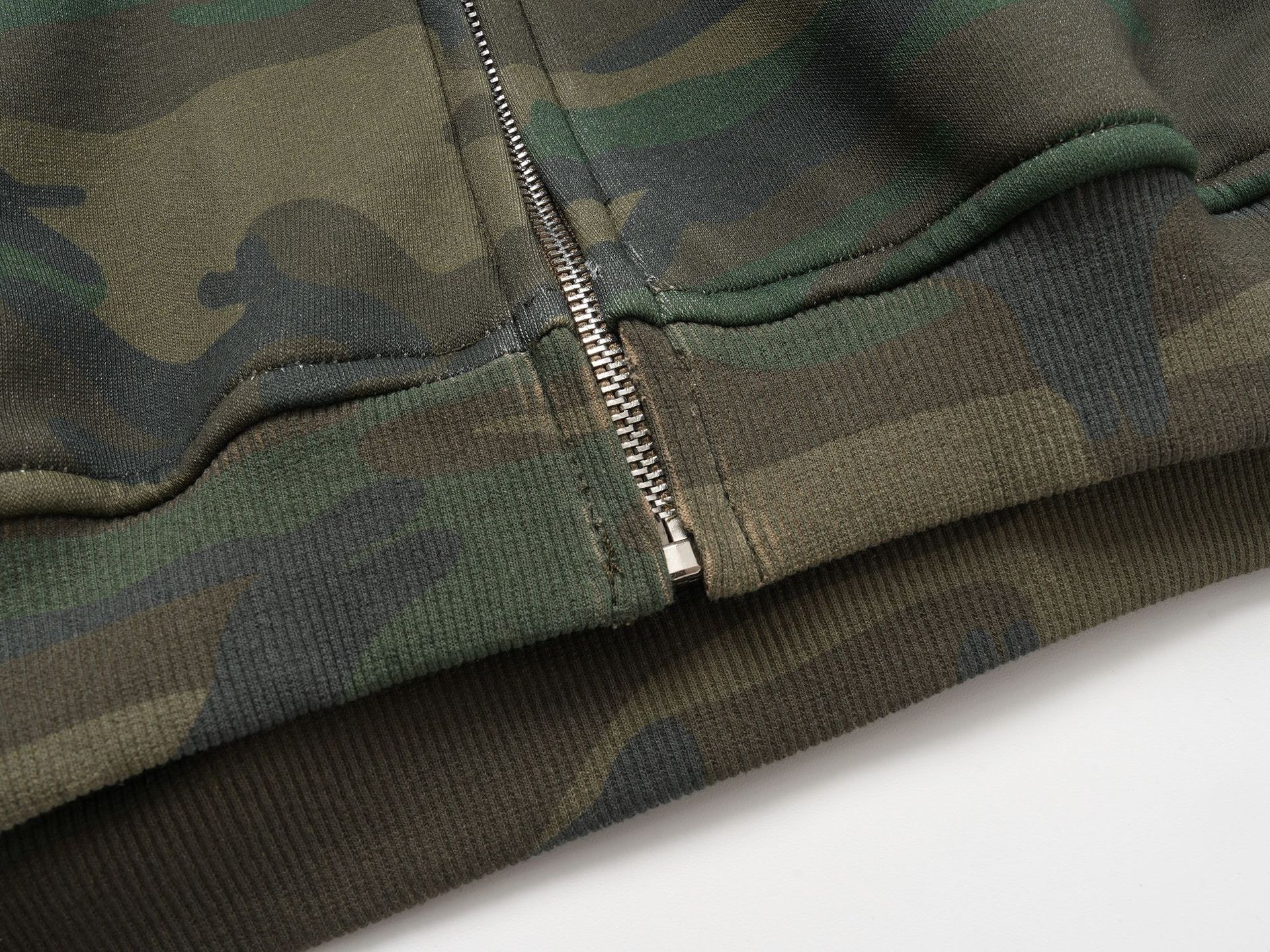 Urban Camo Oversized Cotton Blend Hoodie