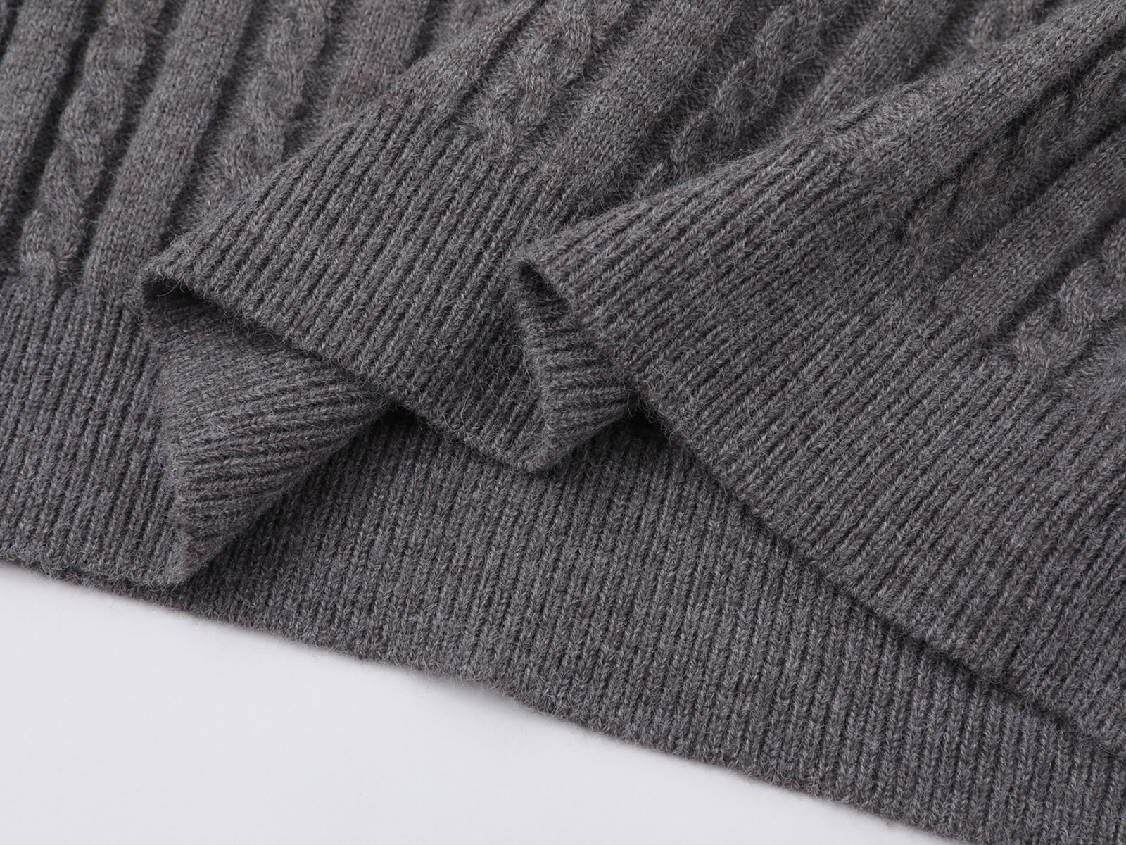 Streetwear Oversized Solid Long Sleeve Sweater