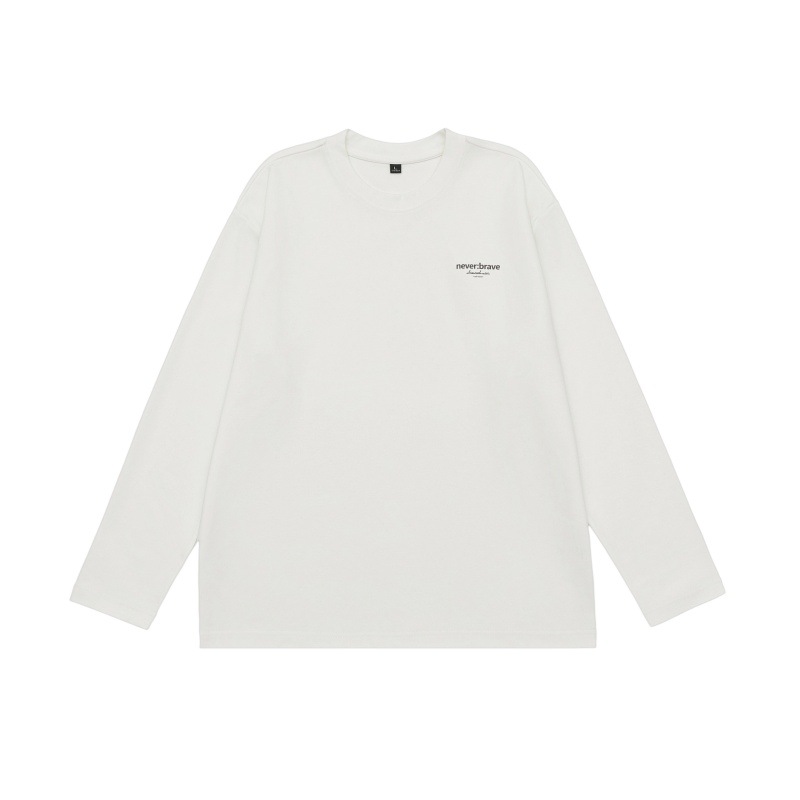 Alphabet Graphic Oversized Cotton Blend T-Shirt