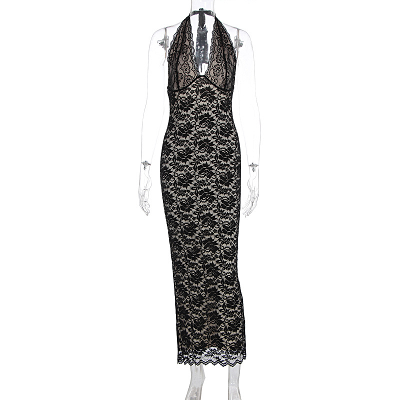 Sleeveless Collarless Bodycon Side Split Dress