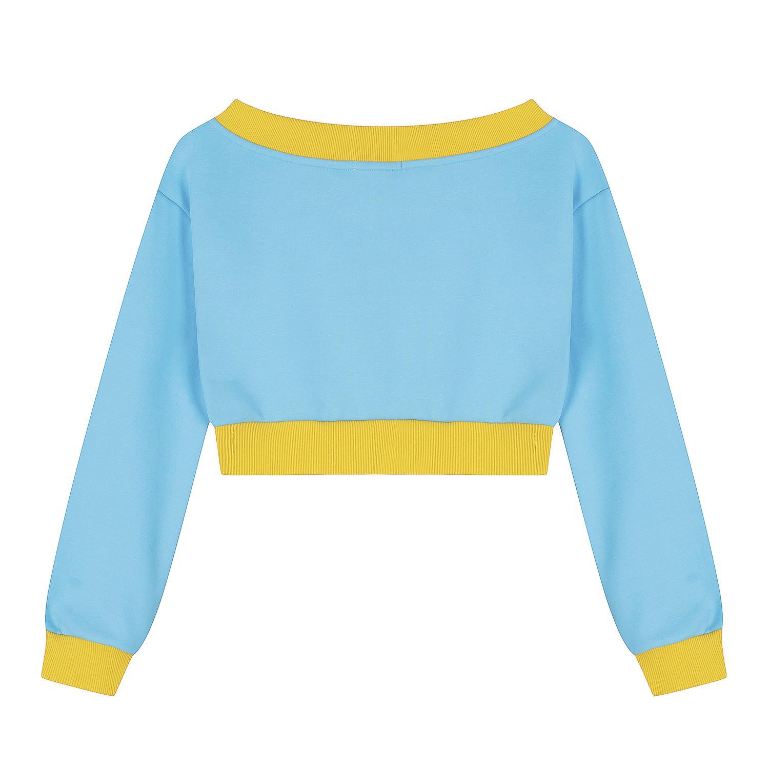 Vibrant Galaxy Graphic Full Sleeve Sweatshirt