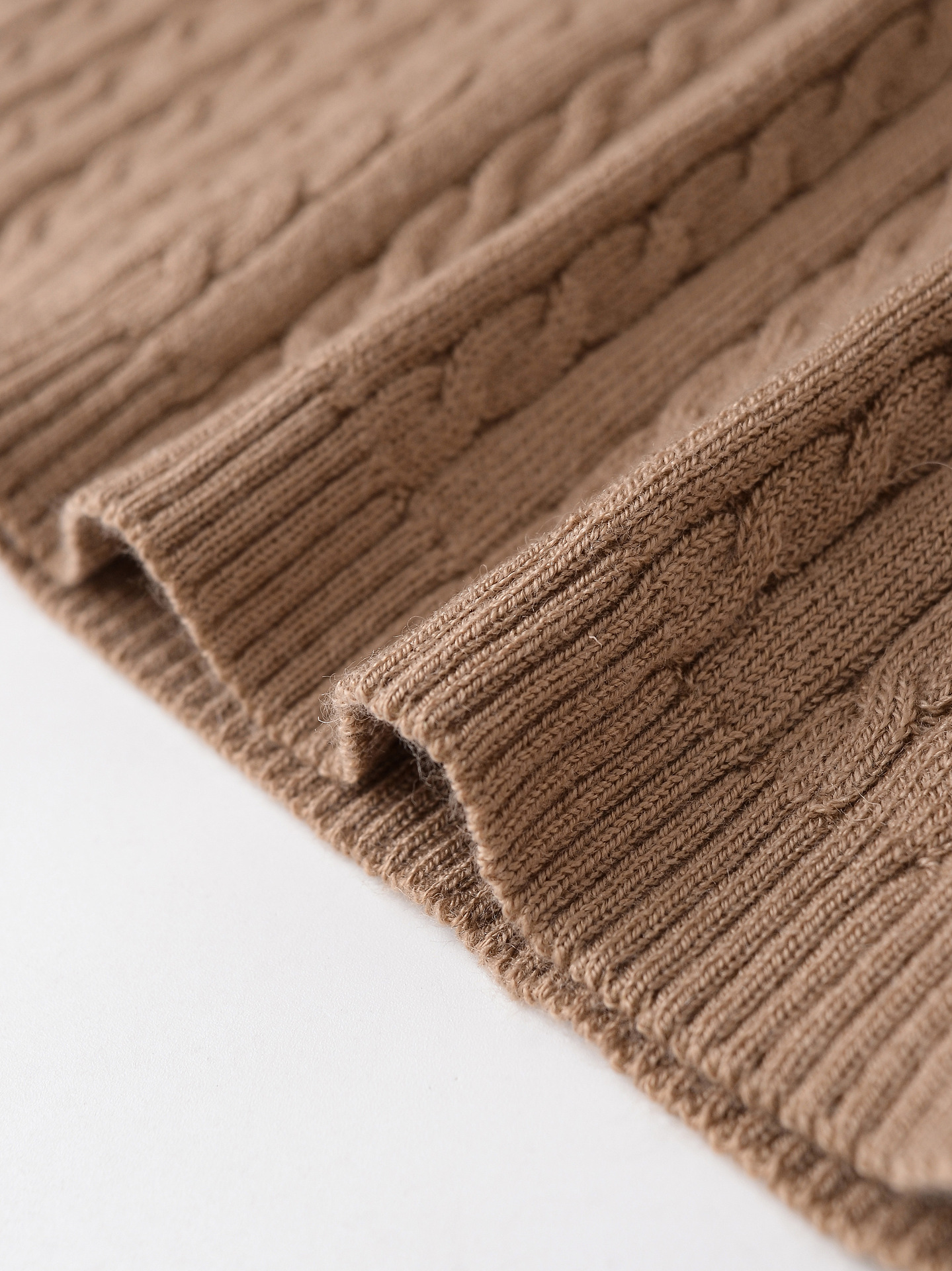 Solid Color Long Sleeve Business Cardigan