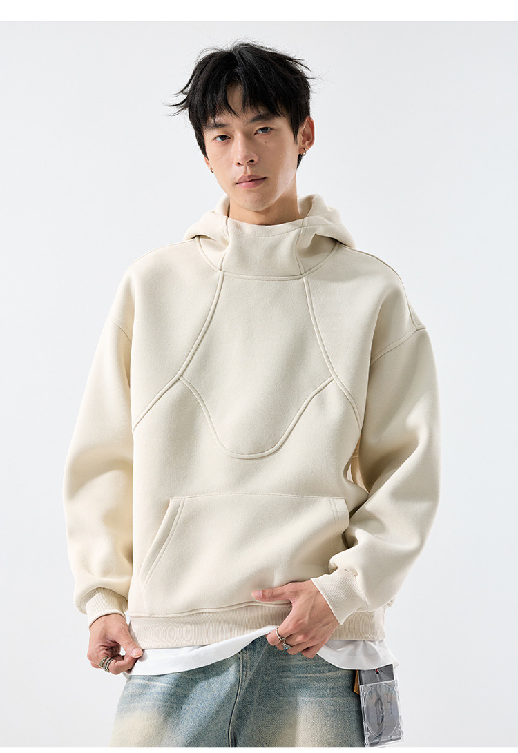 Streetwear Oversized Long Sleeve Cotton Hoodie